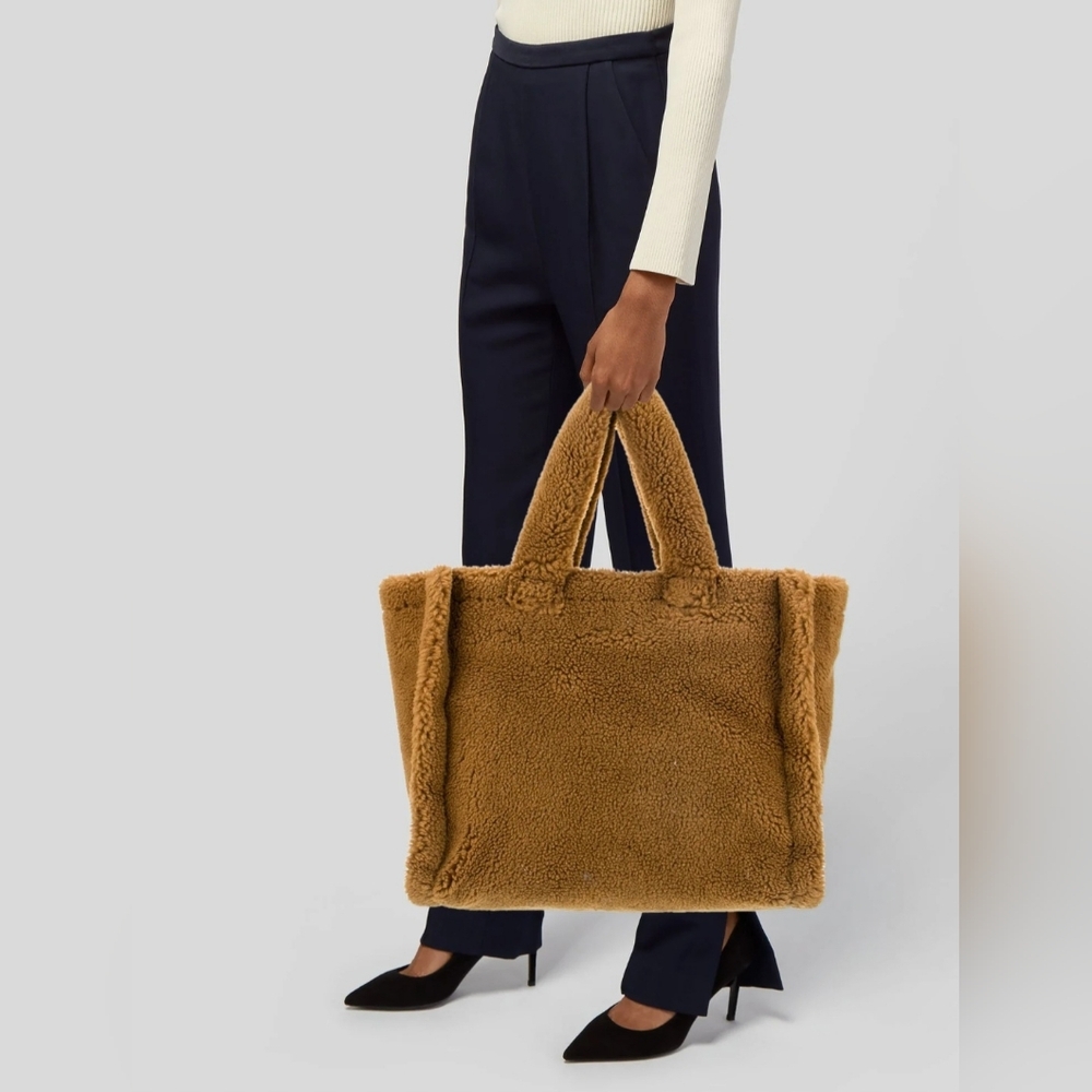 STAND STUDIO Lolita Faux Fur Tote